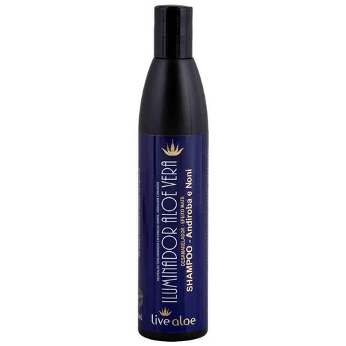 Shampoo Iluminador Aloe Vera - 300ml - Livealoe