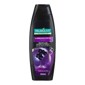 Shampoo Iluminador Pretos Palmolive Naturals 350mL