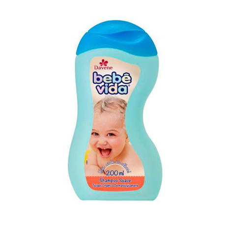 Shampoo Infantil Bebê Vida Suave Aveia 200 Ml