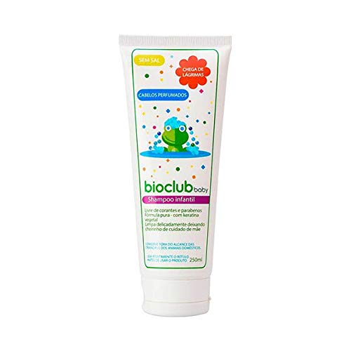 Shampoo Infantil Bioclub Baby com Keratina Vegetal Sem Sal 250ml