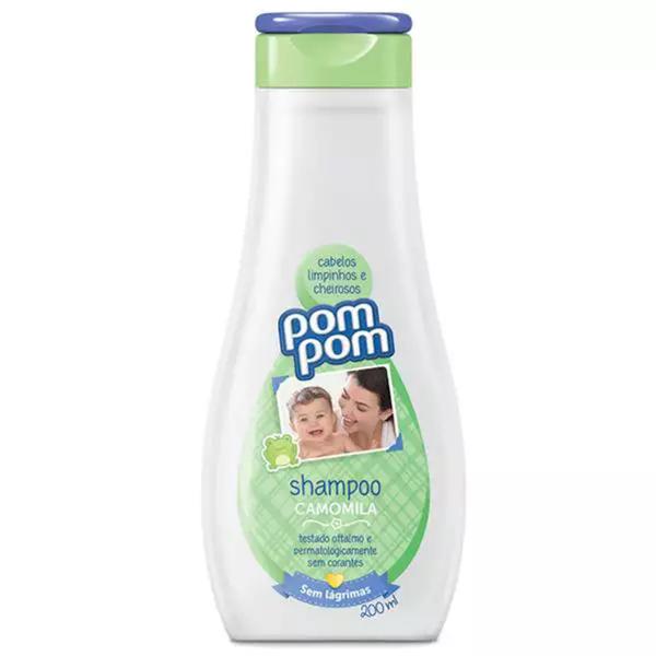 Shampoo Infantil Camomila Pompom- Sem Lágrimas- 200 Ml