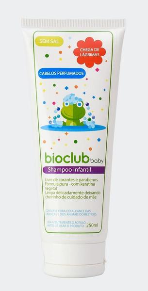 Shampoo Infantil com Keratina Vegetal Sem Sal 250ml - Bioclub Baby