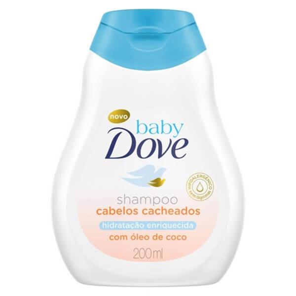 Shampoo Infantil Dove Baby 200ml Hidratação Enr. Cabelos Cacheados - Sem Marca