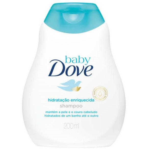Shampoo Infantil Dove Baby 200ml Hidratação Enriquecida - Sem Marca