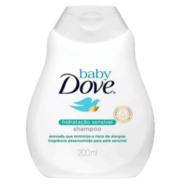 Shampoo Infantil Dove Baby 200ml Hidratação Sensivel - Sem Marca
