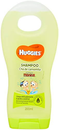 Shampoo Infantil Huggies Chá de Camomila, 200 Ml