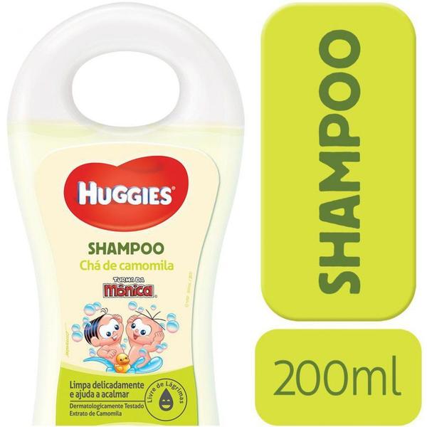 Shampoo Infantil HUGGIES Chá de Camomila - 200ml