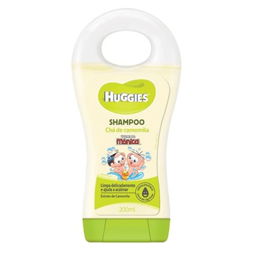 Shampoo Infantil Huggies Turma da Mônica Camomila 200 Ml