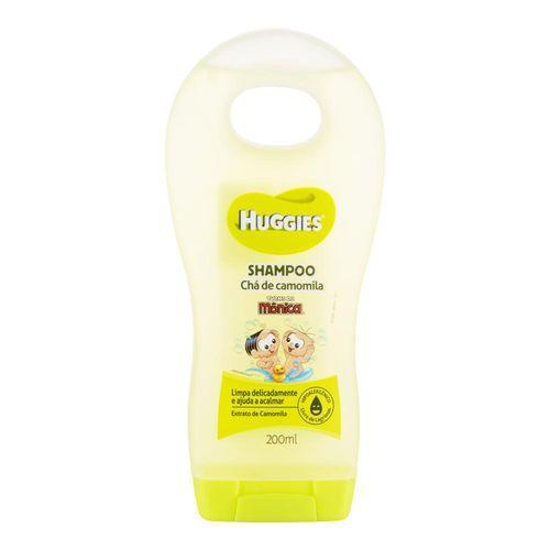 Shampoo Infantil Huggies Turma da Mônica para Cabelos Camomila 200 Ml