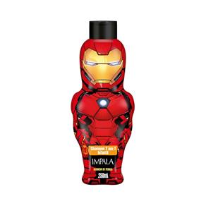 Shampoo Infantil Impala Avengers Homem de Ferro 2Em1 250Ml