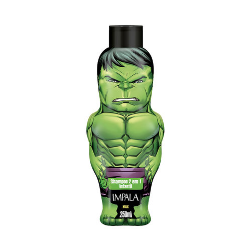 Shampoo Infantil Impala Avengers Hulk 2 em 1 - 250ml