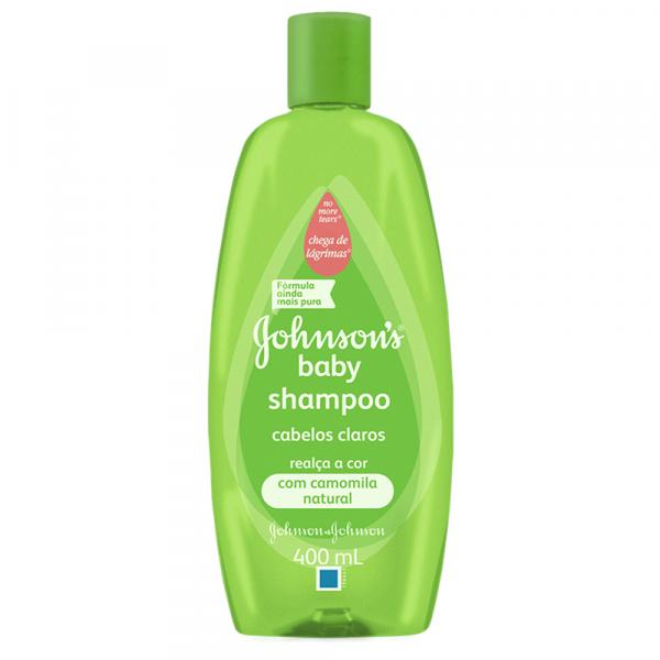 Shampoo Infantil Johnson Baby Cabelos Claros 400 Ml