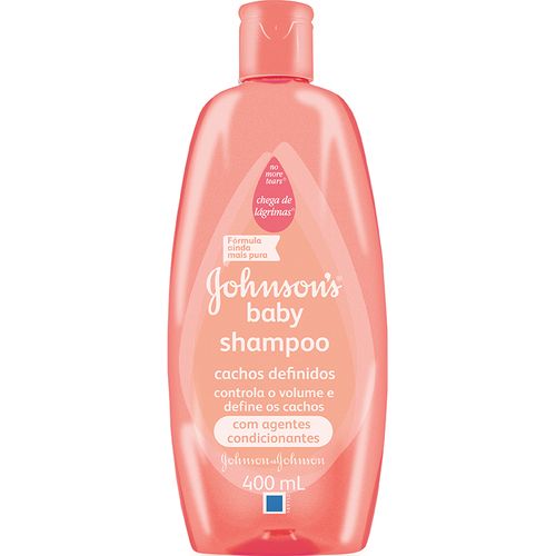 Shampoo Infantil Johnson Baby para Cabelos Cacheados 400 Ml