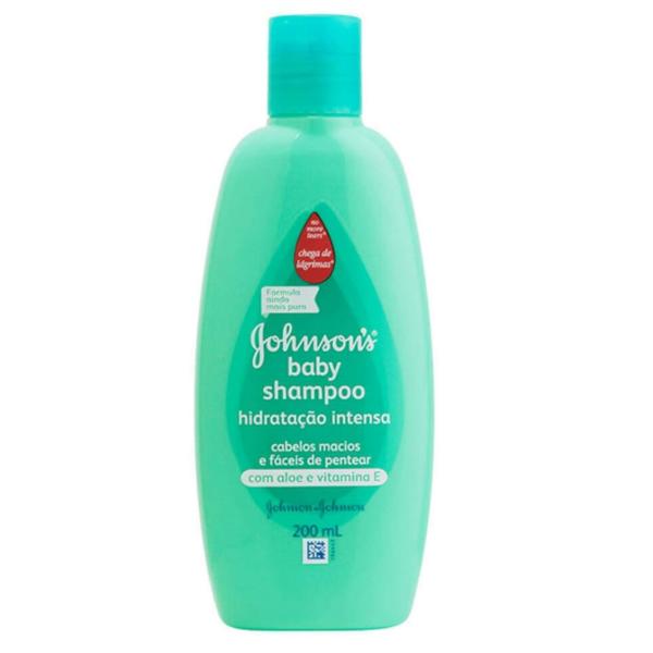 Shampoo Infantil Johnson Johnson 200ml Hidratação Intensa - Sem Marca