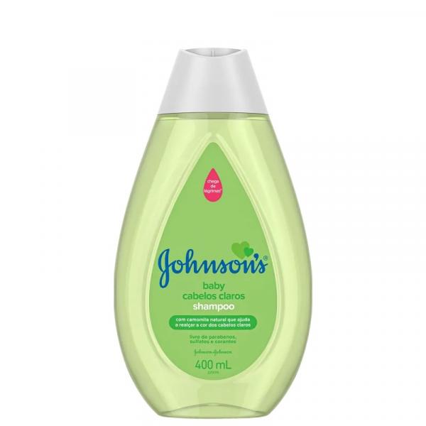 Shampoo Infantil Johnson Johnson Cabelos Claros - 400ml