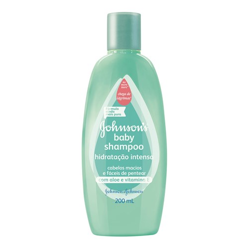 Shampoo Infantil Johnson's Baby Hidratação Intensa Original 200Ml