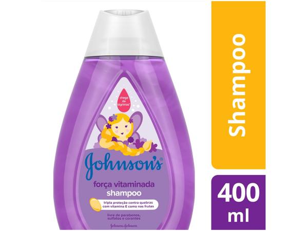 Shampoo Infantil Johnsons Baby Iconic Classics - Força Vitaminada 400ml