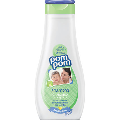 Shampoo Infantil Pom Pom 200ml Fr Camomila