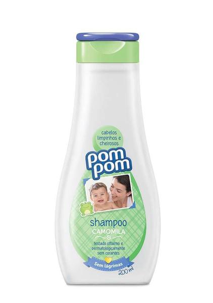 Shampoo Infantil Pom Pom Camomila 200ml - Ontex
