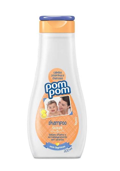 Shampoo Infantil Pom Pom Suave 200ml - Ontex