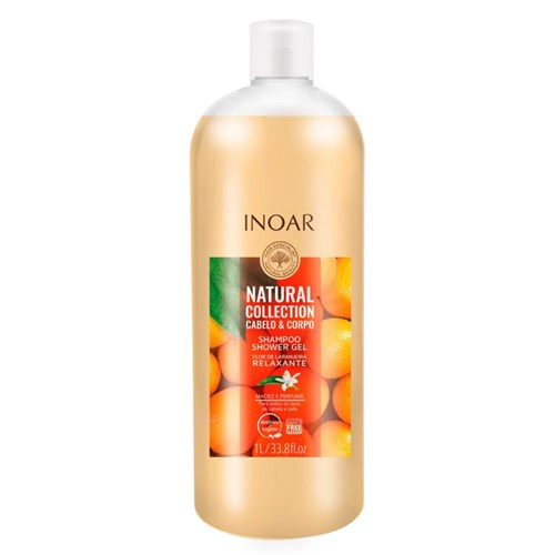 Shampoo Inoar Natural Collection Cabelo & Corpo Shower Gel 1 L