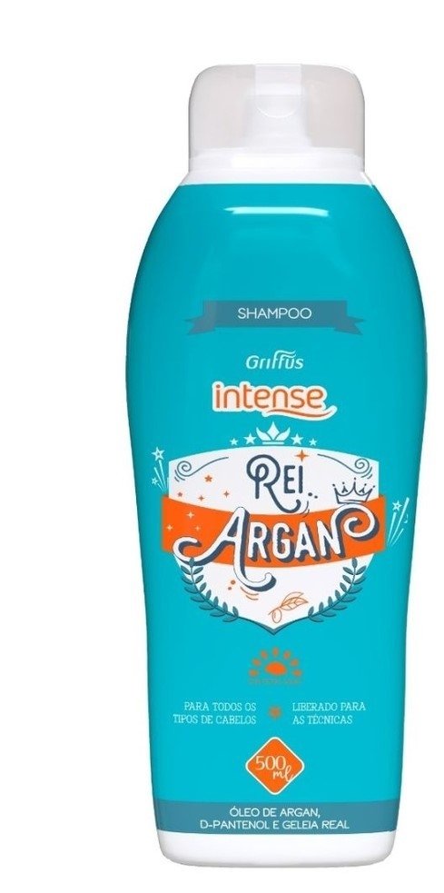 Shampoo Intense Rei Argan Griffus - 500Ml