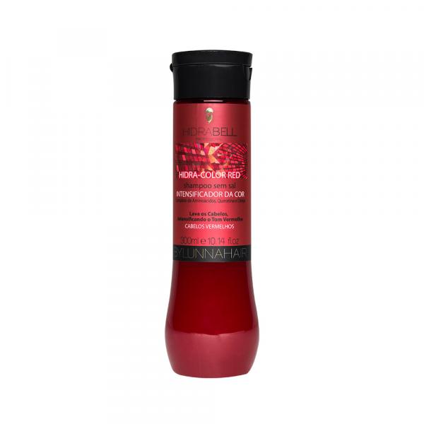 Shampoo Intensificador da Cor Hidra Color Red 300ml - Hidrabell