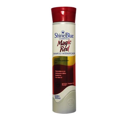 Shampoo Intensificador Magic Red 300ml - Shine Blue