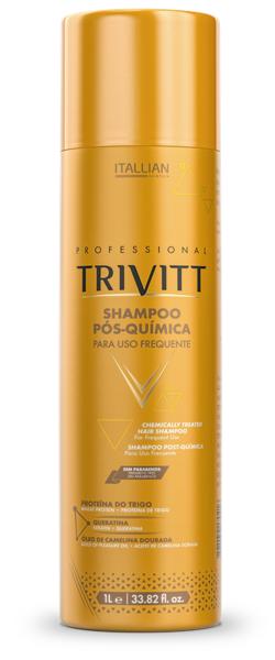 Shampoo Itallian Trivitt Profissional Uso Frequente 1litro