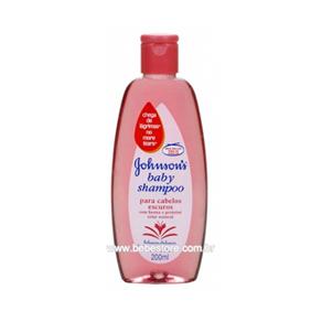 Shampoo J&J Baby Cabelos Escuros 200Ml