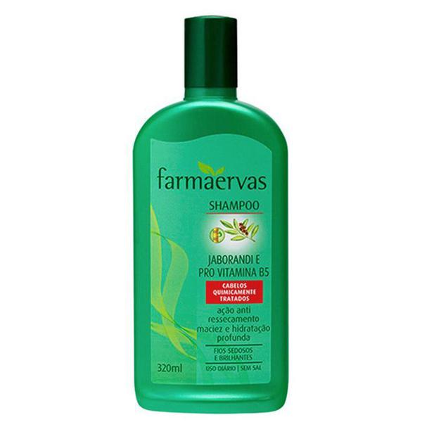Shampoo Jaborandi e Pró Vitamina B5 Farmaervas 320ml