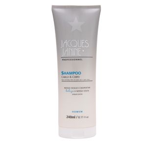 Shampoo Jacques Janine Professionnel Uso Diário Men 240ml