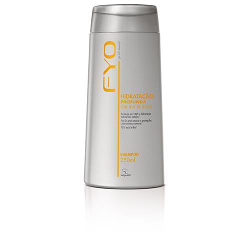 Shampoo Jequiti Fyo Profissional Hidratação Profunda com Mix de Óleos, 250ml - Jequiti