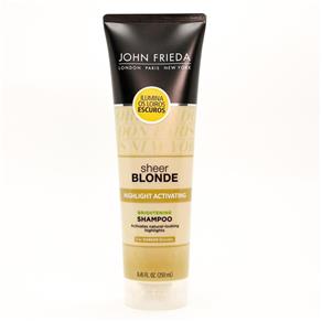 Shampoo John Frieda Sheer Blonde Highlight Activating para Loiros Escuros 250ml
