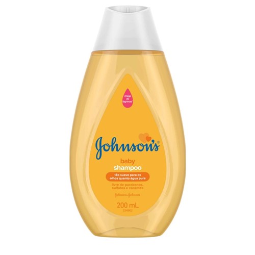 Shampoo Johnson Baby Dourado 200ml