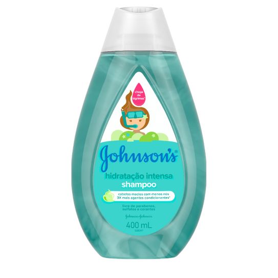 Shampoo Johnson & Johnson Baby Macio Hidratação Intensa 400ml