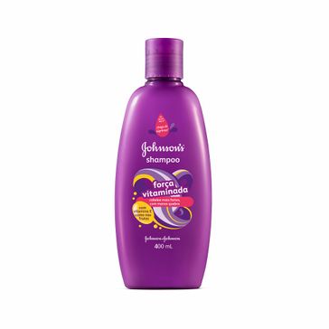 Shampoo Johnson & Johnson Força Vitaminada 400ml