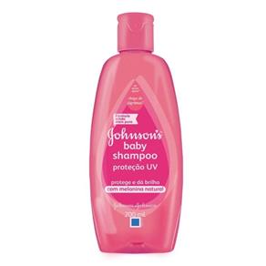 Shampoo - Johnson`s Baby Cabelos Escuros Proteção Uv - 200ml