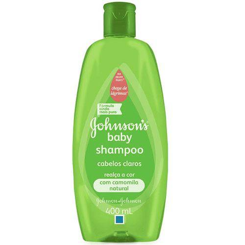 Shampoo Johnson's Baby Cabelos Claros 400mL