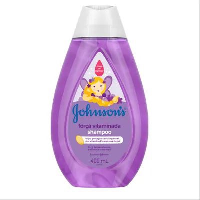 Shampoo Johnsons - 400ml - Força Vitaminada