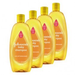 Shampoo Johnsons Baby 200ml 4 Unidades