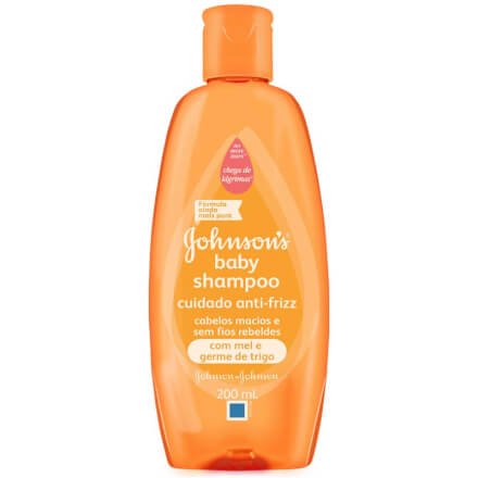 Shampoo Johnsons Baby Anti Frizz - 200ml - Johnson Johnson
