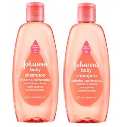 Shampoo Johnsons Baby Cabelos Cacheados 200ml 2 Unidades