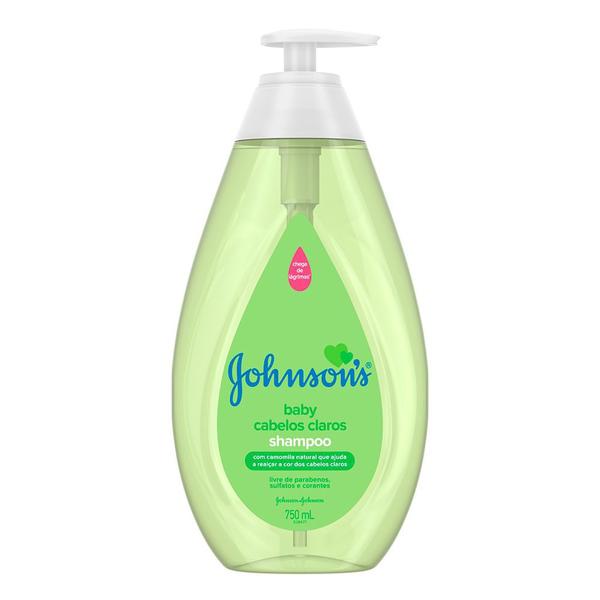 Shampoo Johnson's Baby Cabelos Claros 750ml - Jxj