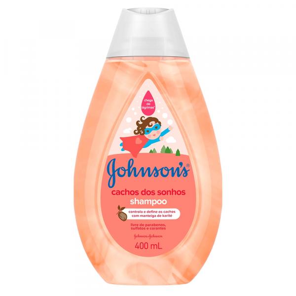 Shampoo Johnson's Baby Cachos dos Sonhos 400ml - Johnsons