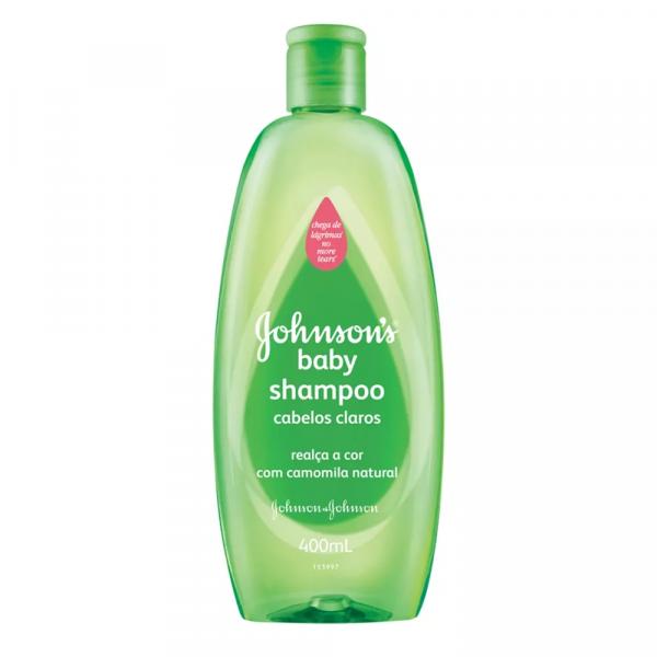 Shampoo Johnsons Baby Camomila Cabelos Claros - 400ml - Johnson Johnson