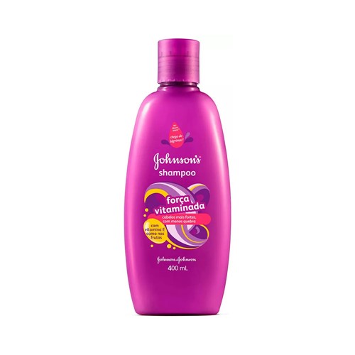 Shampoo Johnson's Baby Força Vitaminada - 400ml