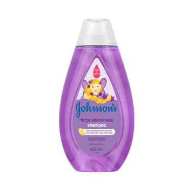 Shampoo Johnson's Baby Força Vitaminada Johnson & Johnson 400ml
