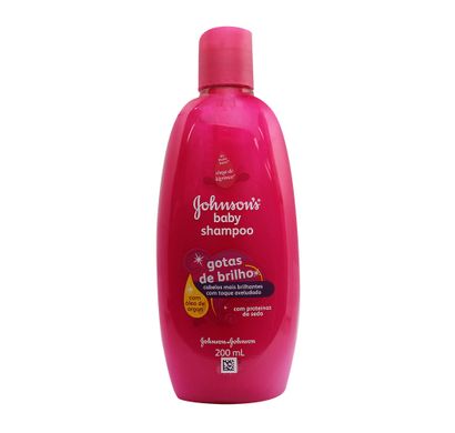 Shampoo Johnson's Baby Gotas de Brilho 200ml - Johnson & Johnson