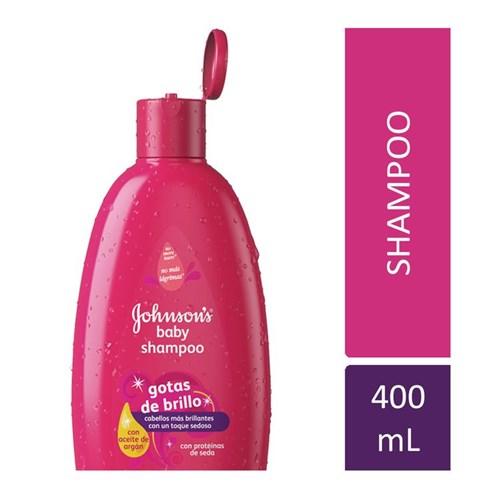 Shampoo Johnsons Baby Gotas de Brillo 400 Ml